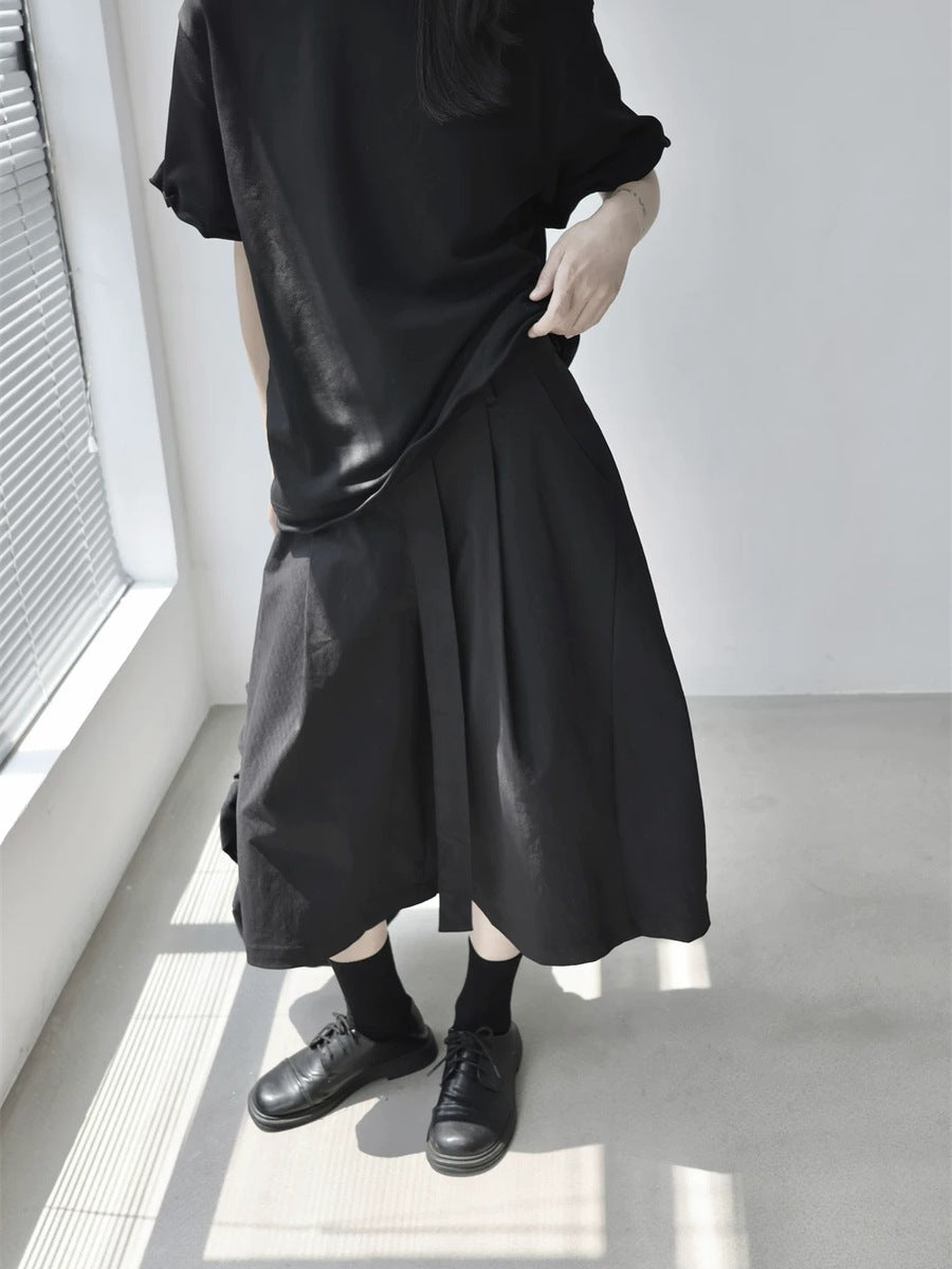 タック ワイドキュロット